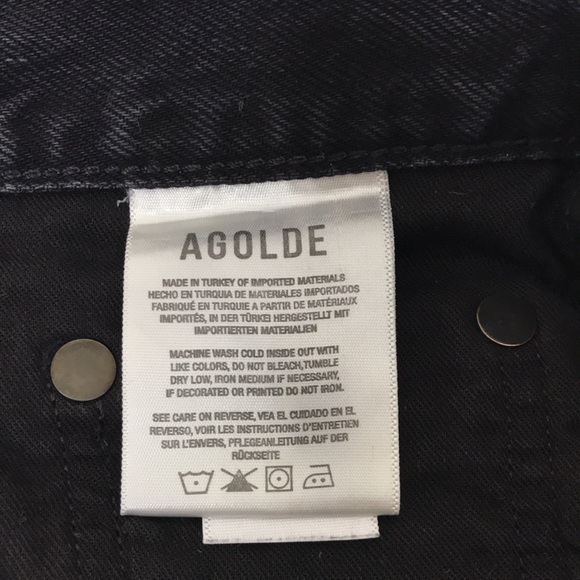 AGOLDE Riley Short In Vortex - Picture 11 of 15